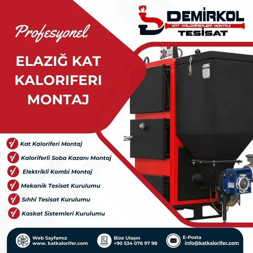 Elazığ Kat Kaloriferi Montaj
